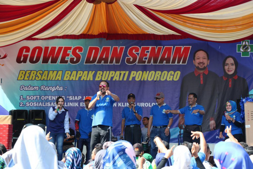 Gowes Bersama Bapak Bupati Ponorogo