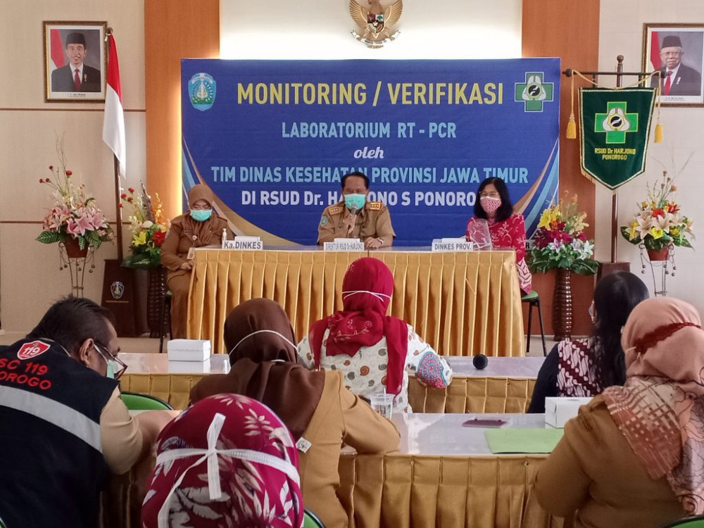 Monitoring dan Evaluasi Laboratorium RT – PCR