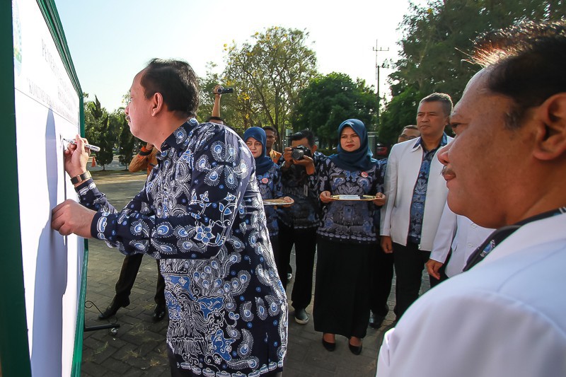 Pengarahan Oleh Bapak Bupati Untuk Menghadapi Akreditasi SNARS Edisi 1