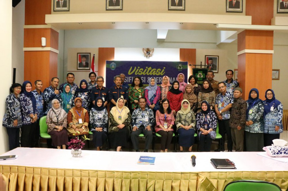 Visitasi,Verifikasi Perijinan RSUD Dr Harjono S Kabupaten Ponorogo